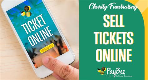 selling charity event tickets online